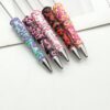 Wholesale Creative Cream Glue Hand-Painted Ballpoint Pen DIY Handmade Oil Ballpoint Pen Macaron Cream Color Cute Pen in Stock