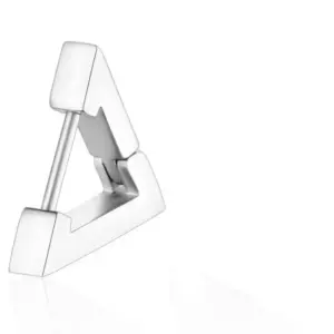 Triangle Ear Clip Steel Color One