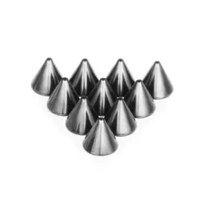 Pointed Cone Black 5mm (1.2 Teeth)