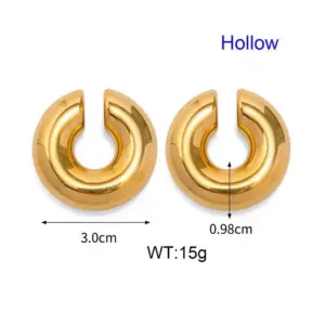 Gold C- Shaped Ke110552-WGJD
