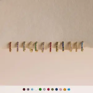 Wholesale 1 Pair Simple Style Classic Style Streetwear Zircon Enamel Inlay Copper Zircon Gold Plated Earrings