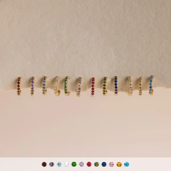 Wholesale 1 Pair Simple Style Classic Style Streetwear Zircon Enamel Inlay Copper Zircon Gold Plated Earrings