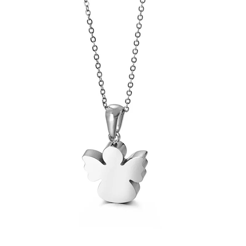 Wholesale PVD Coated 18K Gold Plated Cartoon Character Titanium Steel Fashion Waterproof Non Tarnish 304 Stainless Steel Necklace