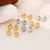 Wholesale PVD Coated 18K Gold Plated Insect Titanium Steel Elegant Waterproof Non Tarnish Earrings