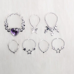 Wholesale 30cm Doll Accessories Pack 7 Necklaces Toy Plastic Accessories