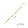 Ion Plating (IP) 18K Gold Real Gold Plated Grain 304 Stainless Steel Casual Commute Waterproof Non Tarnish 304 Stainless Steel Bracelets