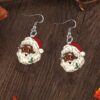 oly-675059c27db8242d598455e0cf87be24 Wholesale Cute Santa Claus Acrylic Pendant Earrings