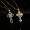 Wholesale Fashion Cross Copper Necklace In Bulk