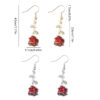 Wholesale Vintage rose earrings
