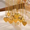 Wholesale Jewelry Simple Style Heart Shape 201 Stainless Steel 304 Stainless Steel 316 Stainless Steel Zircon Inlay Locket Necklace