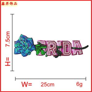 Hot Melt Adhesive * 4# Letters * roses