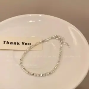 S476 Silver-Small Pieces of Silver Bracelet