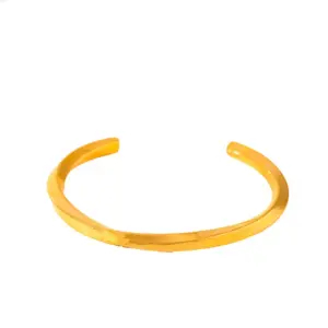 28-DQ-W--539 Open Bracelet / 18k