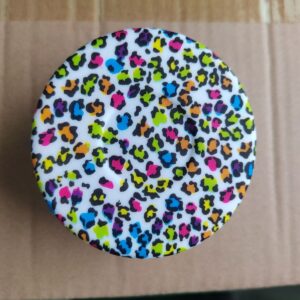 Colorful leopard print