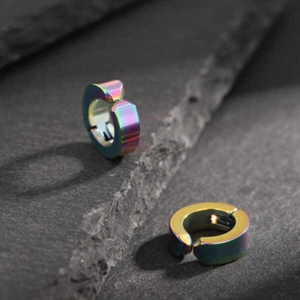 Wholesale Titanium Steel Ear Clip Ear Holder Simple All-match Personality Jewelry Sense Non-fading