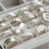 Wholesale Summer Copper Ring Women's Unique Design High-End Feelings Non-Fading Open Simple Style Accessories