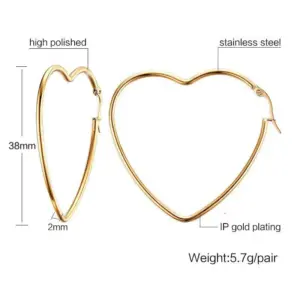 Heart Shape-Gold
