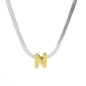 14-Length 40+5cm-Letter N