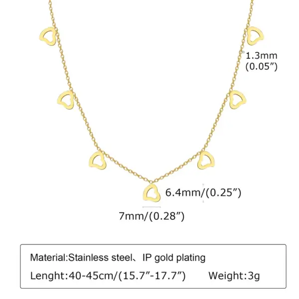 Wholesale PVD Coated Real Gold Plated Cross Four Leaf Clover Lightning 304 Stainless Steel Retro Simple Style Waterproof Non Tarnish 304 Stainless Steel Necklace