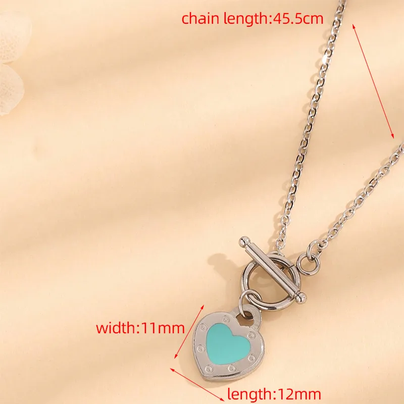 Vacuum Plating Real Gold Plated Heart Shape 304 Stainless Steel IG Style Casual Vintage Style Waterproof Non Tarnish Titanium Steel Pendant Necklace