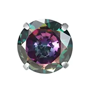 Titanium Natural Color Pointed Base (multicolored) / M0.9 Thread*2mm