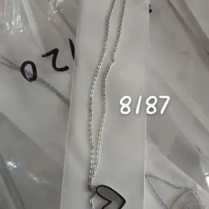 【8187】Steel Color Heart