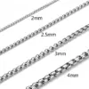 Wholesale Simple Style Geometric Stainless Steel Plating Necklace 1 Piece