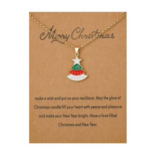 6231 Christmas Tree Gold Card