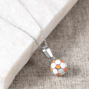 Orange pendant CE463 * 1.5*60cm with chain