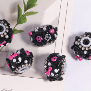 Black skull black bottom