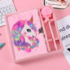 Wholesale Color Unicorn Notebook Cartoon Dream Girl Plush Notebook