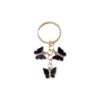 Wholesale Cross-border Hot-selling Oil Dripping with Diamonds, Alloy Colorful Butterflies, Multiple Cute, Creative and Elegant Style Keychain Pendants