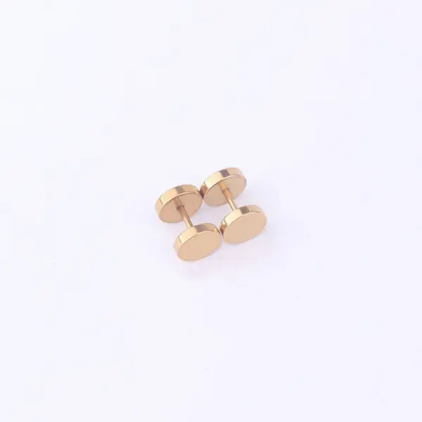 1 Piece 316L Stainless Steel Ear Cartilage Rings & Studs Round Waterproof Non Tarnish Surgical Steel