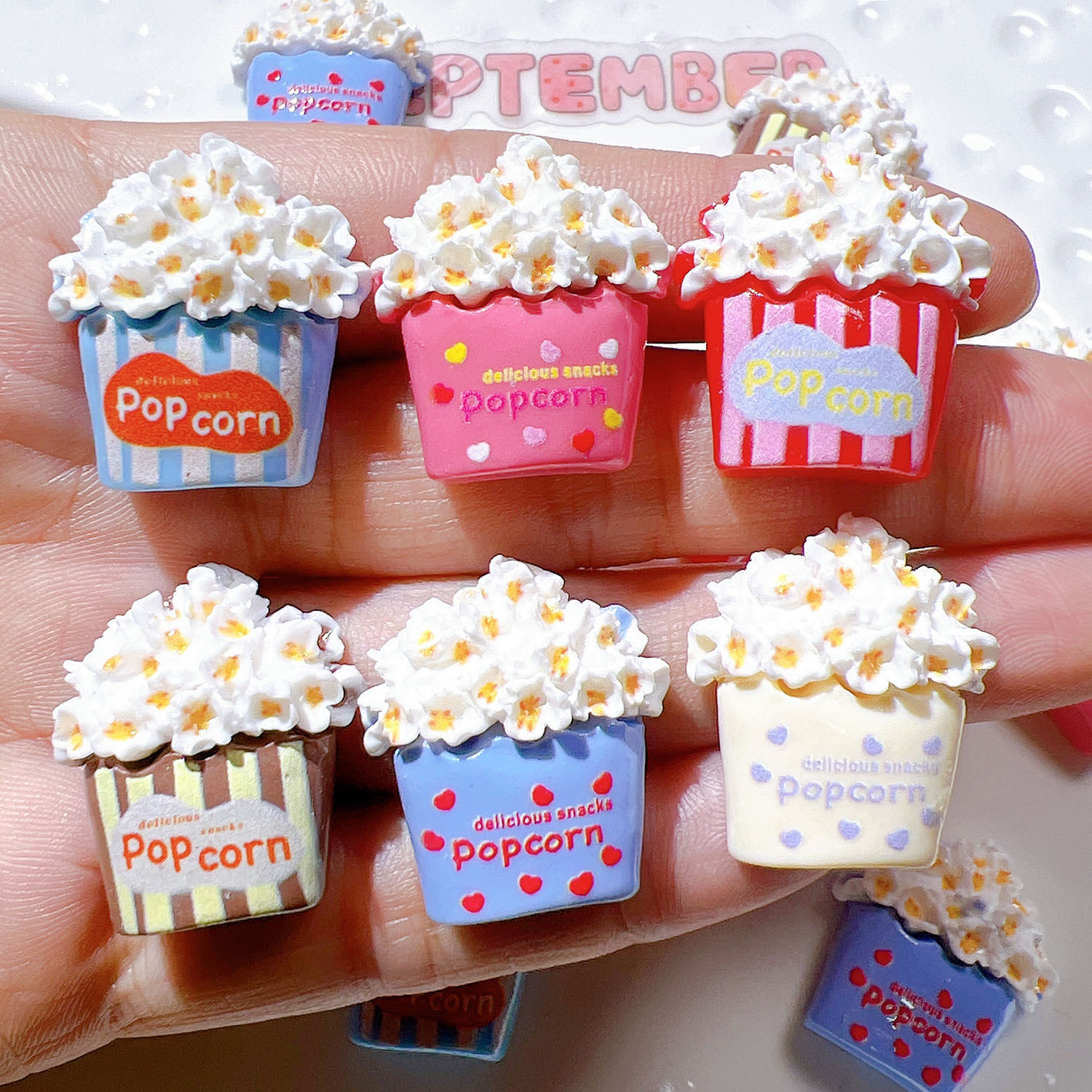 Wholesale resin aessories diy handmade material shoe flower cream glue