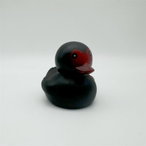 Fine black duck skin