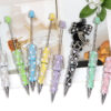oly-68a99b79b537657750eaef3db72e23bc Wholesale Diamond Heart Pearl Claw Chain Beaded Pen