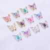 Wholesale New Butterfly Nail Art Accessories Laser Magic Color Gradient Ice Penetrant Elf Butterfly Stereoscopic Nail Accessories Nail Art Butterfly