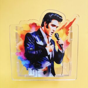 B372-elvis presley pen holder