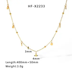 HF-X2233-Gold / 18K