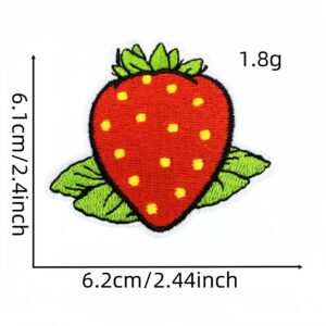 Strawberry cloth patch 3#
