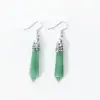 Wholesale Ethnic Style Water Droplets Stone Drop Earrings 1 Pair