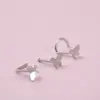 1 Piece Nose Rings & Studs Simple Style Butterfly 304 Stainless Steel Nose Pin