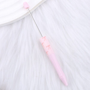 1.0mm bullet-shaped black / 70-Pink Bow