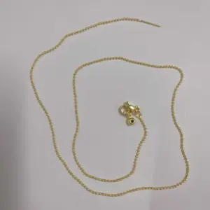 1.2MM-45cm Adjustable Bead Necklace