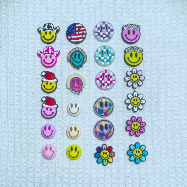 Wholesale Smiling Faces Various Series Silicone Cartoon Beads