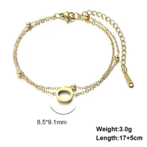 Gold Bracelet-O