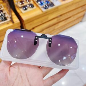 Diamond cut edge purple powder