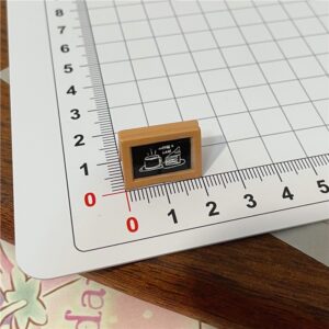 One light brown signboard / standard