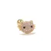 Wholesale Ear Cartilage Rings & Studs Animal Brass Gem