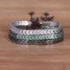 Wholesale Simple Style Geometric Hematite Plating Bracelets 1 Piece